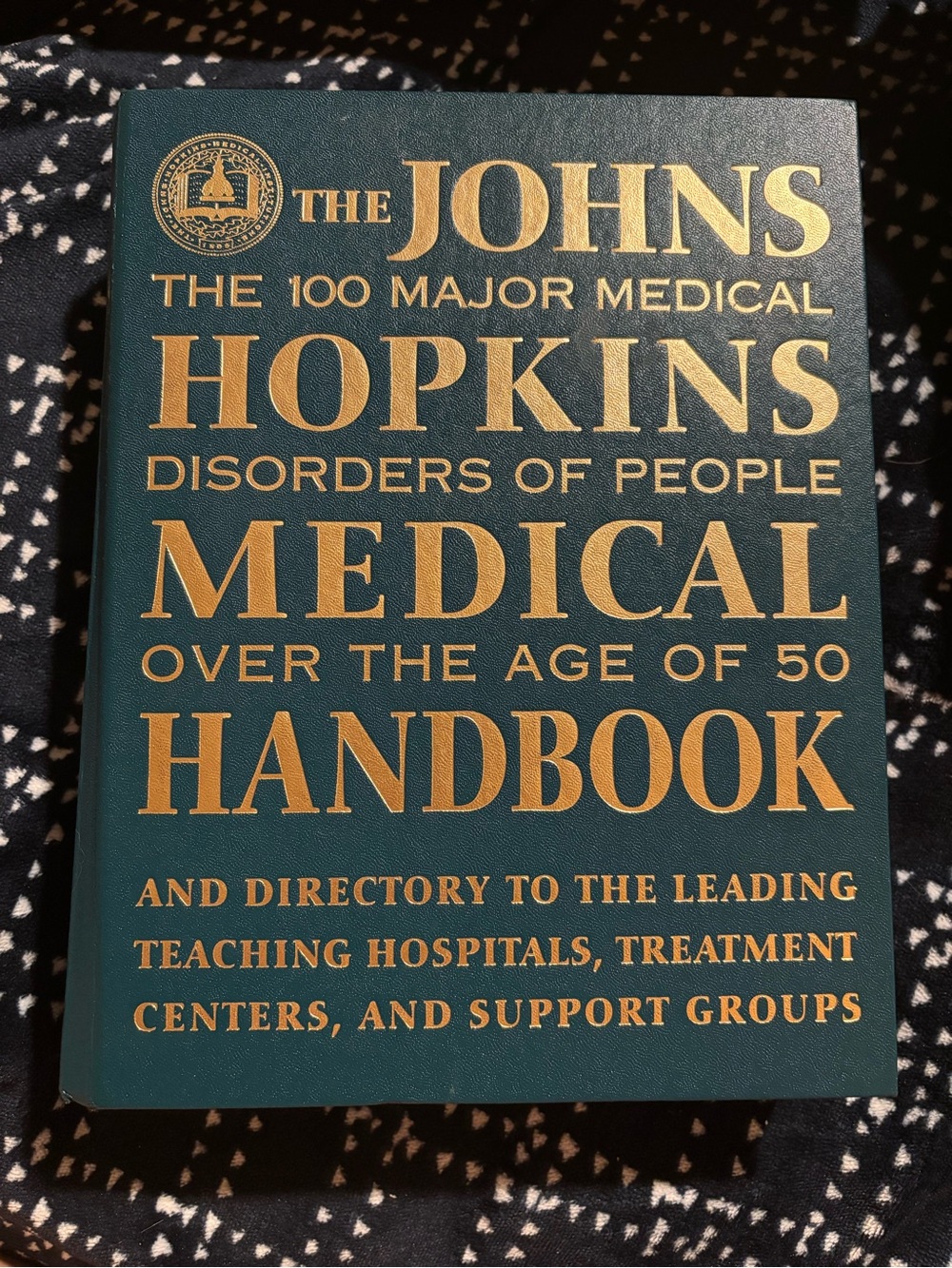 Johns Hopkins Medical Handbook - Teal & Gold Hardcover